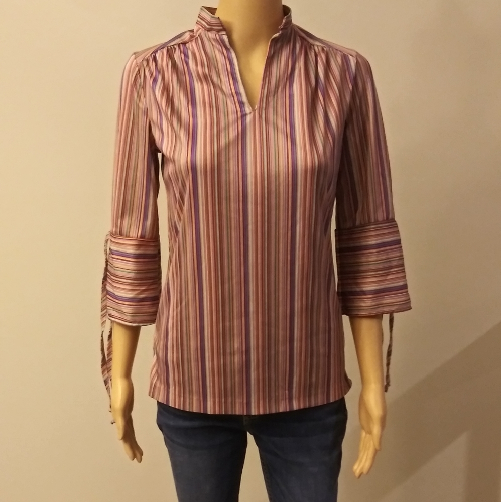 Vintage hippy 70s top small shirt